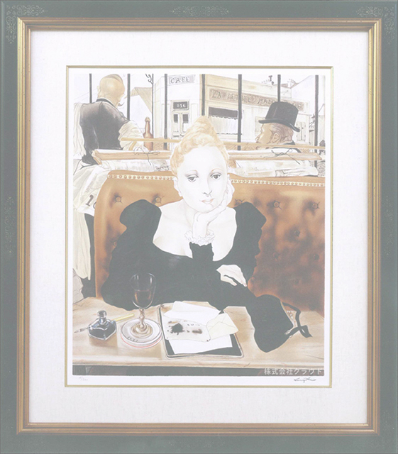 『カフェ』藤田嗣治